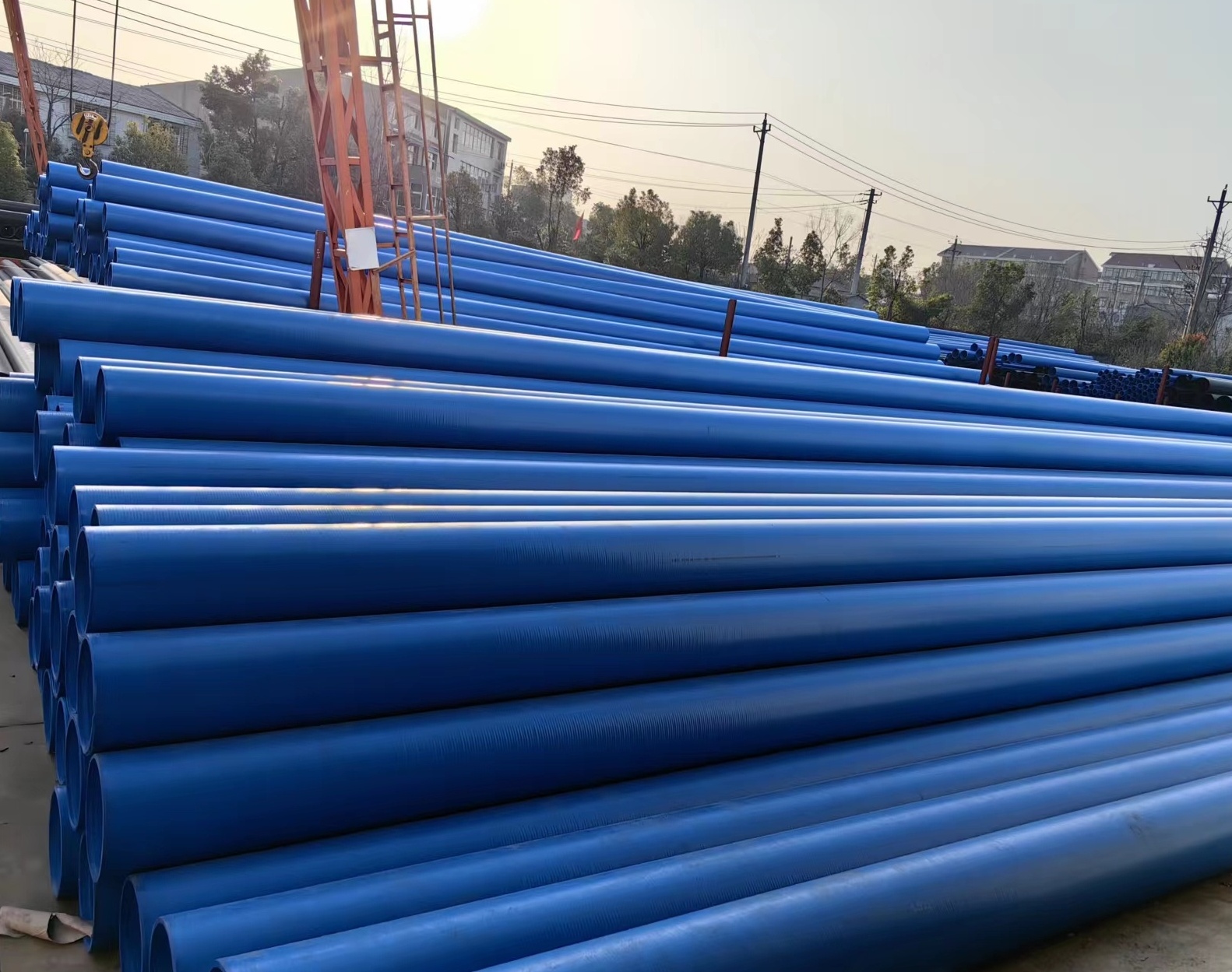 钢骨架聚乙烯塑料复合管城市供电建设的重要基础